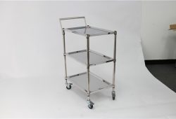 ST180R sunkiųjų nerūdijančio plieno platformos vežimėlis